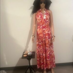 Petal & Pup Vibrant Floral Maxi Dress